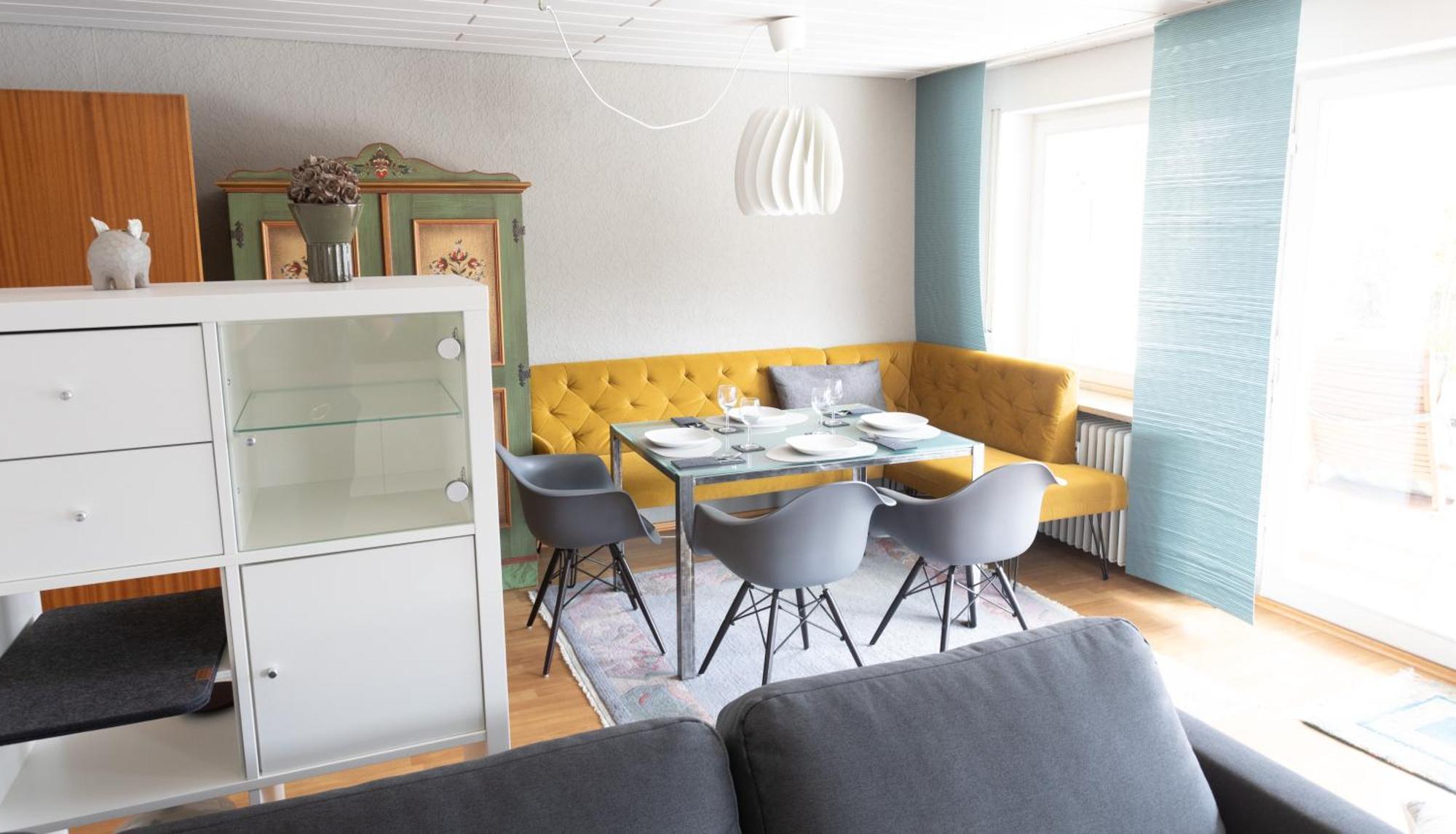Schönes, ruhiges Apartment mit Sonnenterrasse Tettnang Exterior foto