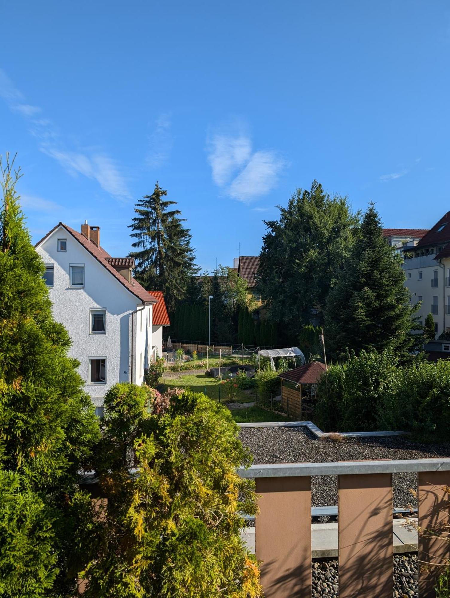 Schönes, ruhiges Apartment mit Sonnenterrasse Tettnang Exterior foto